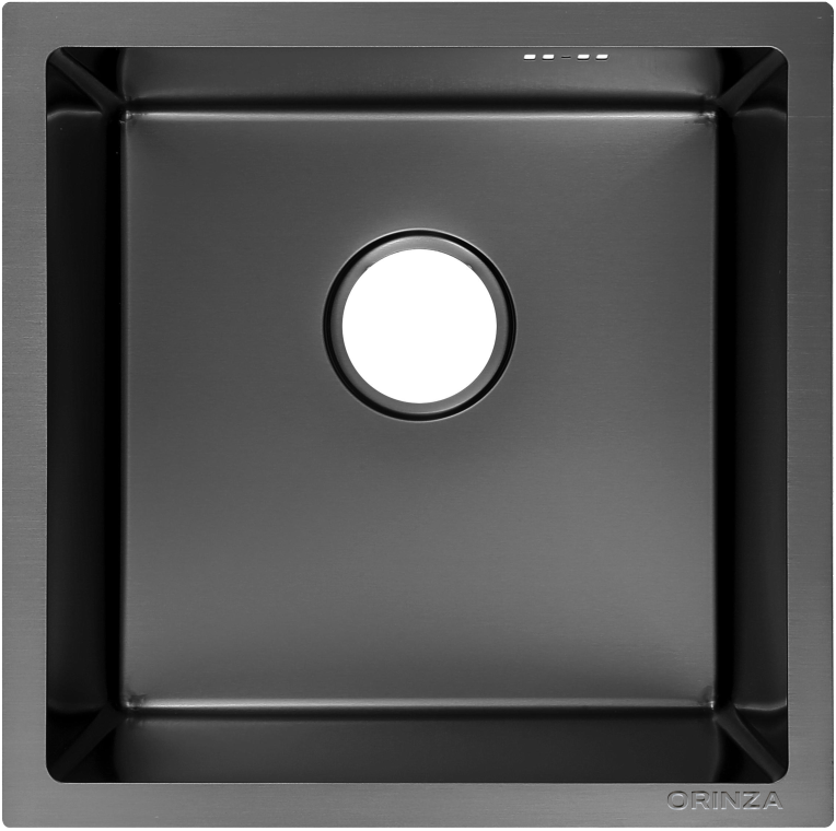 Кухонная мойка ORS.490.440.BLACK, Нержавеющая стали