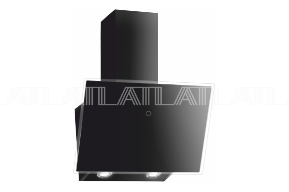 Кухонный воздухоочиститель ATL 1489 60 см black (1030 m3/h)