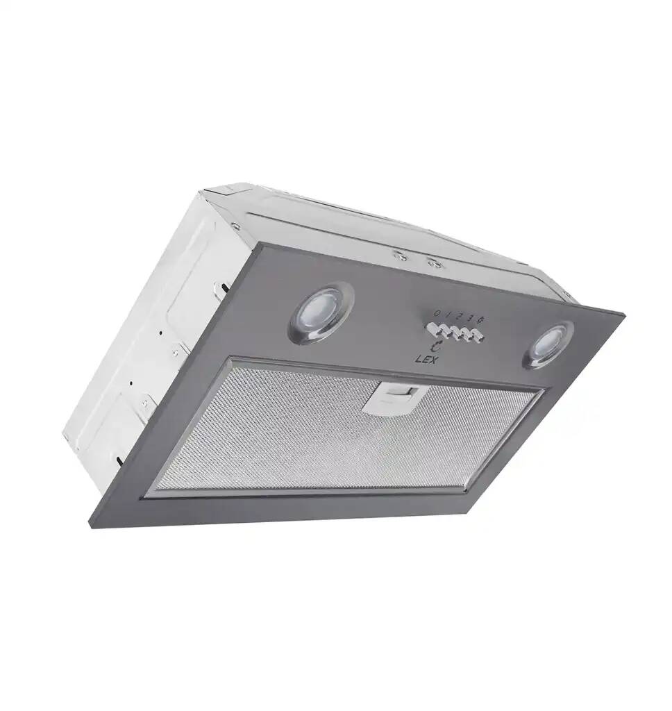 LEX GHOST 600 INOX встраиваемая вытяжка для шкафа